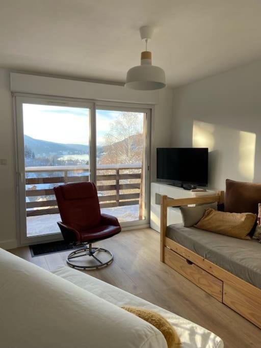 F3 Superbe Vue Lac, Grand Balcon, Ambiance Nature Gerardmer Luaran gambar