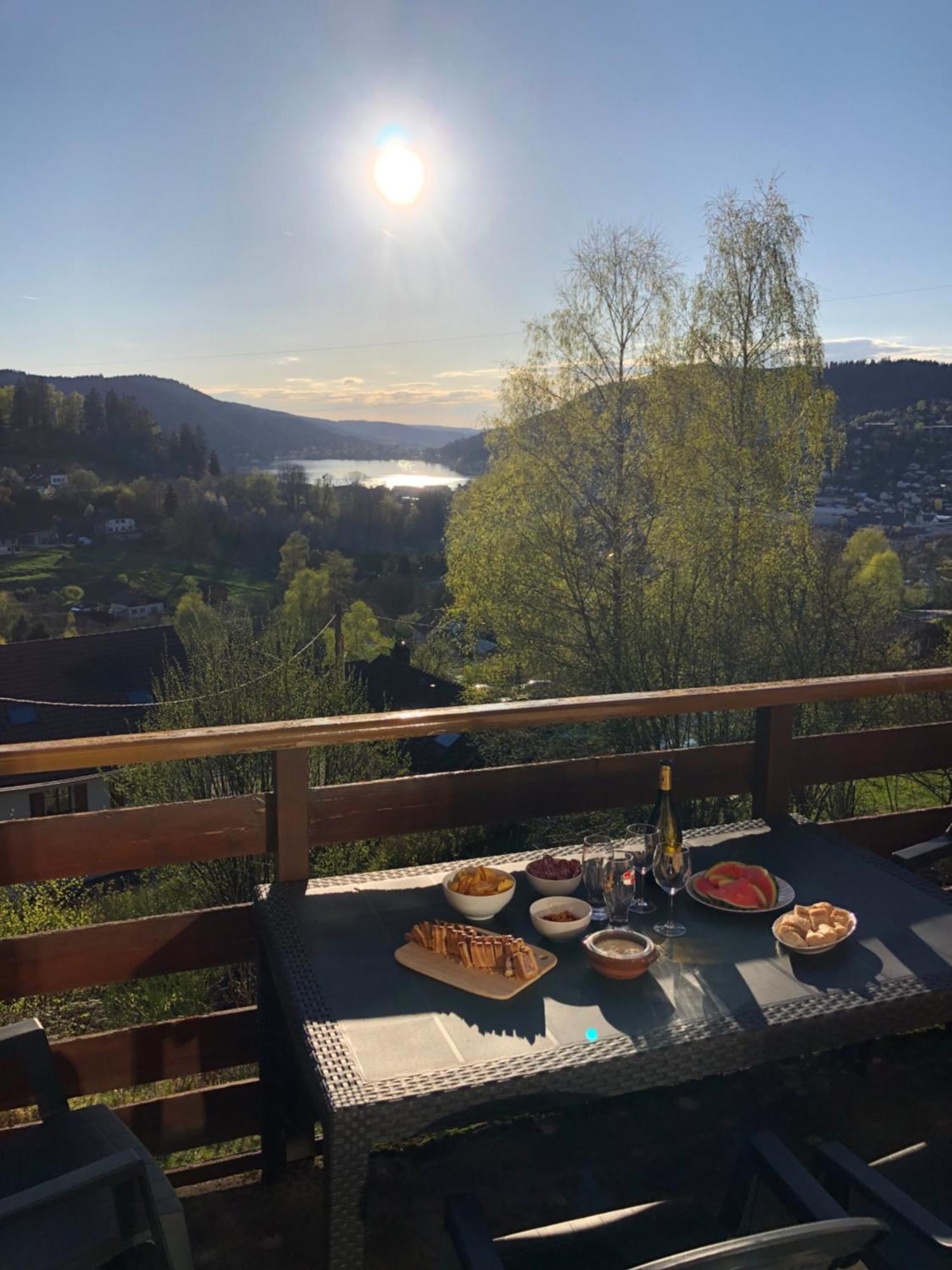 F3 Superbe Vue Lac, Grand Balcon, Ambiance Nature Gerardmer Luaran gambar